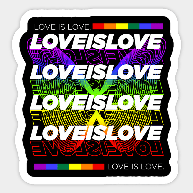 Love is Love Sticker by Madstoneth